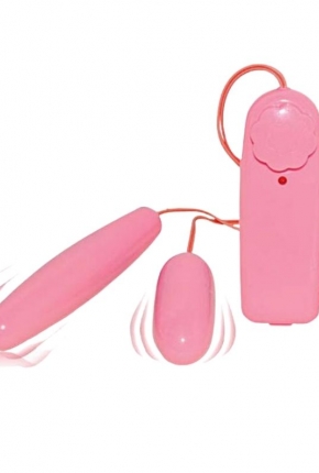 CENSAN iftli Pembe Kumandal Yumurta Vibratr